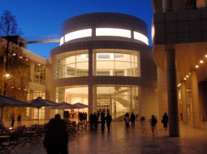 getty at night