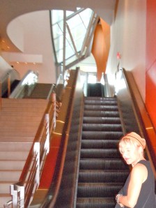 Suz at Disney Hall