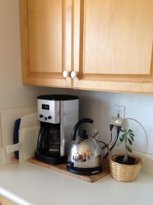 The Coffee/Tea corner of our kitchen