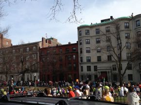 backed up marathoners after the bomb blasts