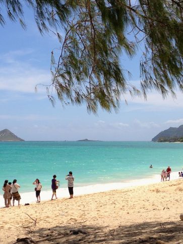 A morning at Waimanalo Beach Park