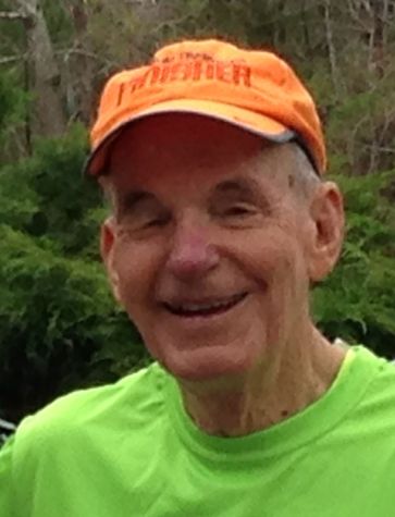 Kit on Cape Cod after the Boston Marathon