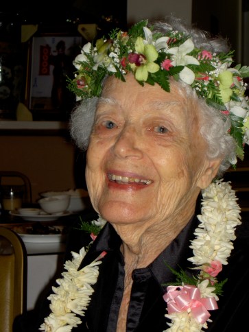 My Mother, Marjorie the First at 93 in 2007