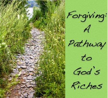 The title of the talks on Forgiving that I'm doing in February