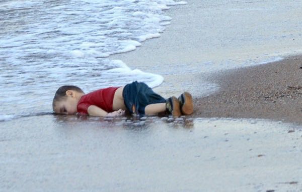A three year old boy drowned leaving Syria